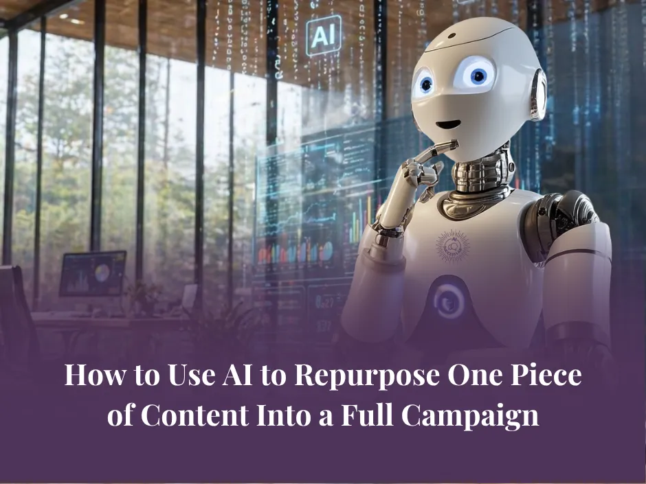 How to Use AI to Repurpose One Piece of Content Into a Full Campaign