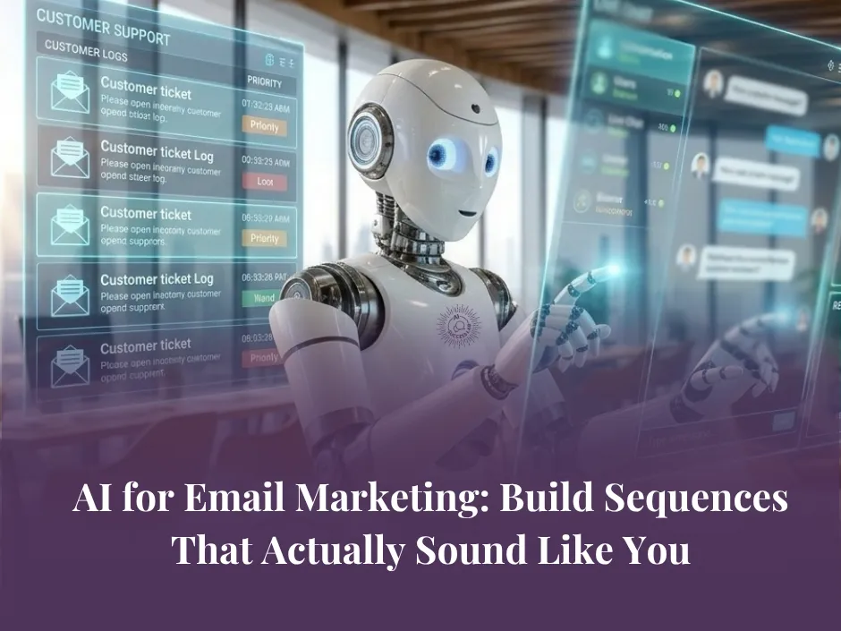 AI for Email Marketing: How to Build Sequences That Sound Like You
