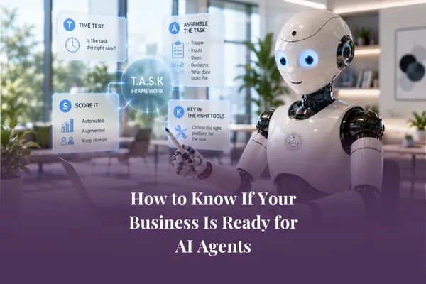 How to Know If Your Business Is Ready for AI Agents (Use the T.A.S.K Framework)