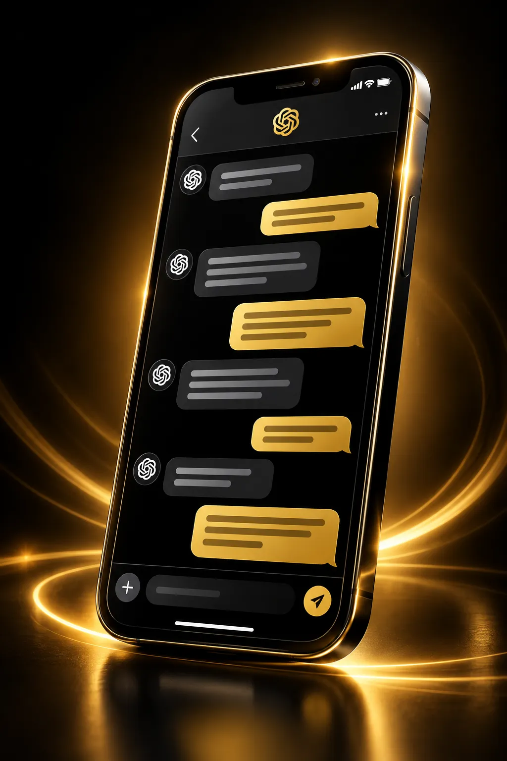 7-Day AI Content Starter for Beginners – Phone ChatGPT Preview
