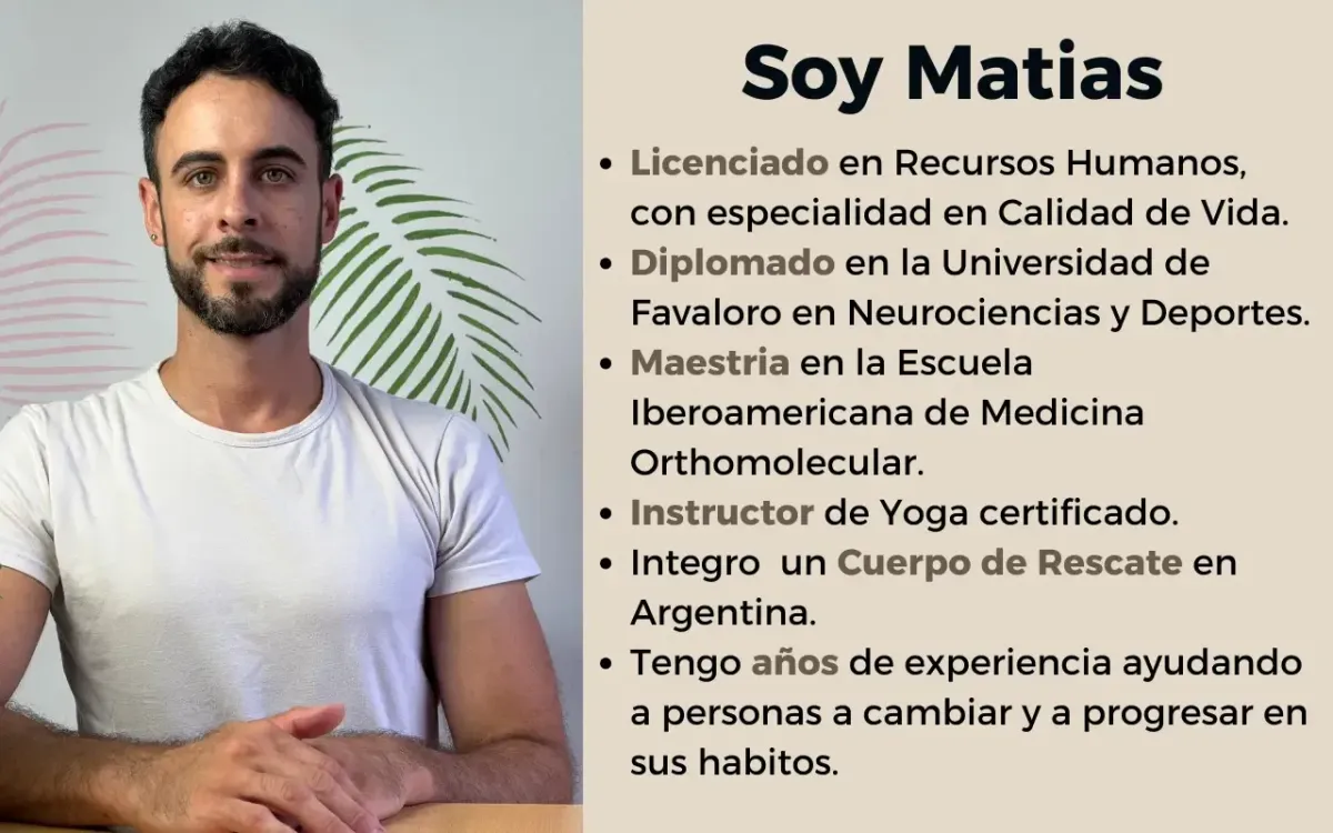 Soy matias licenciado en recursos humanos diplomado en  la universidad de favaloro en neurociencias