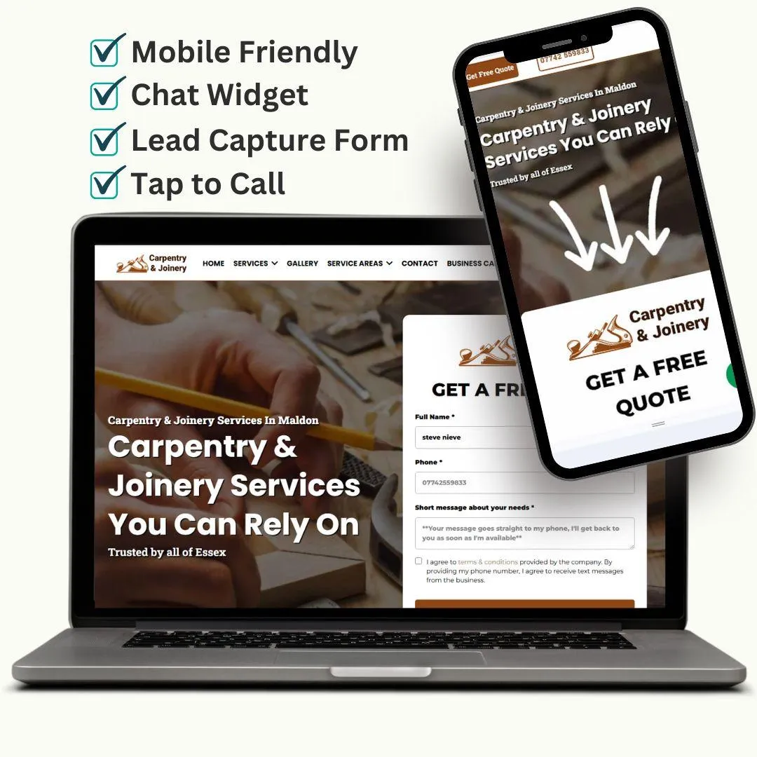 carpenter carpentry website