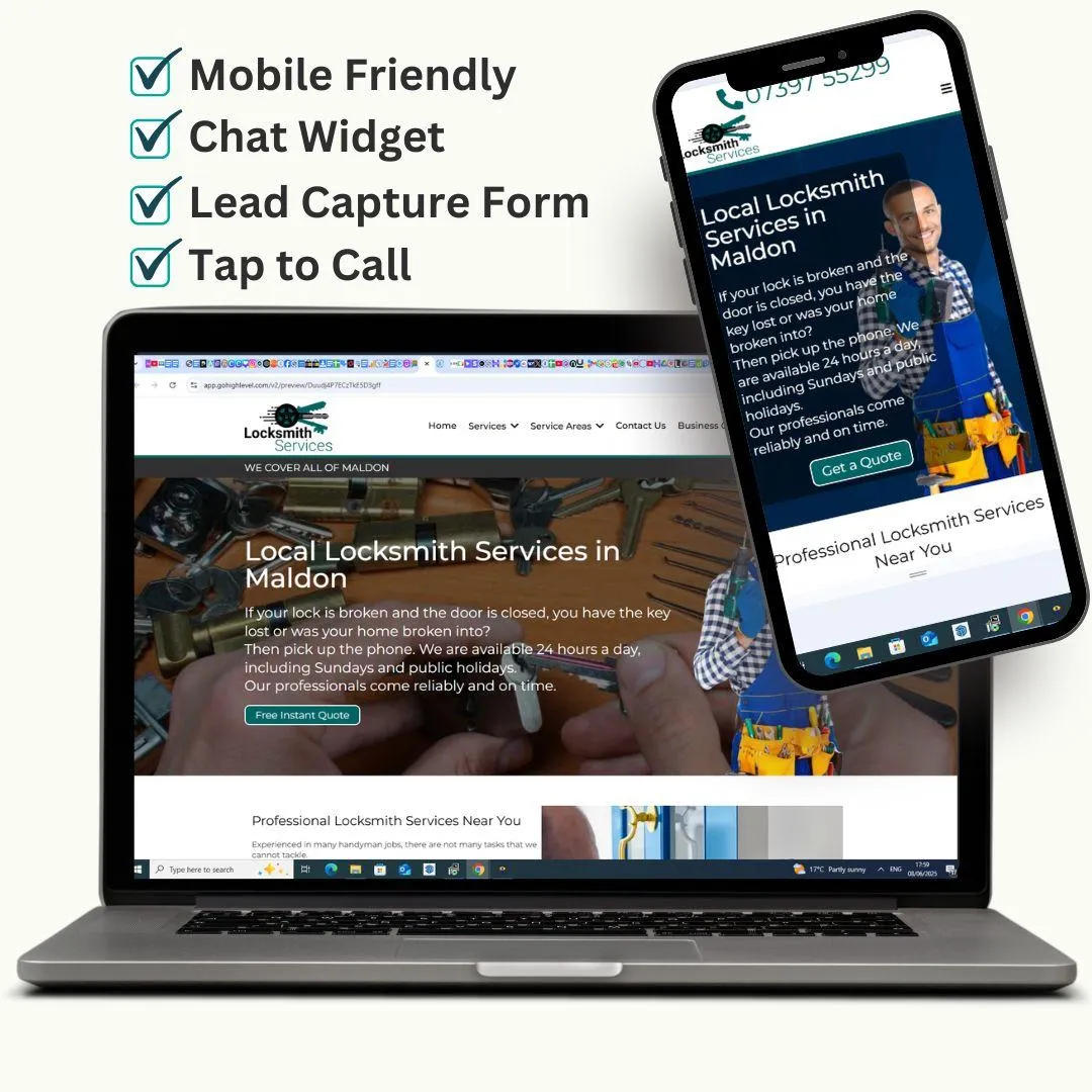 locksmith website design essex