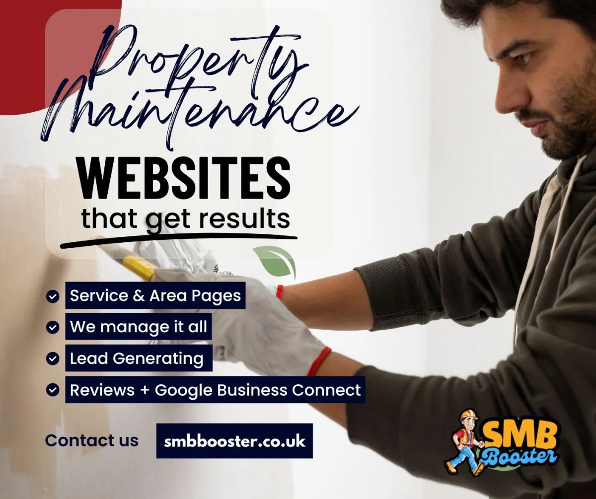 property maintenance web design