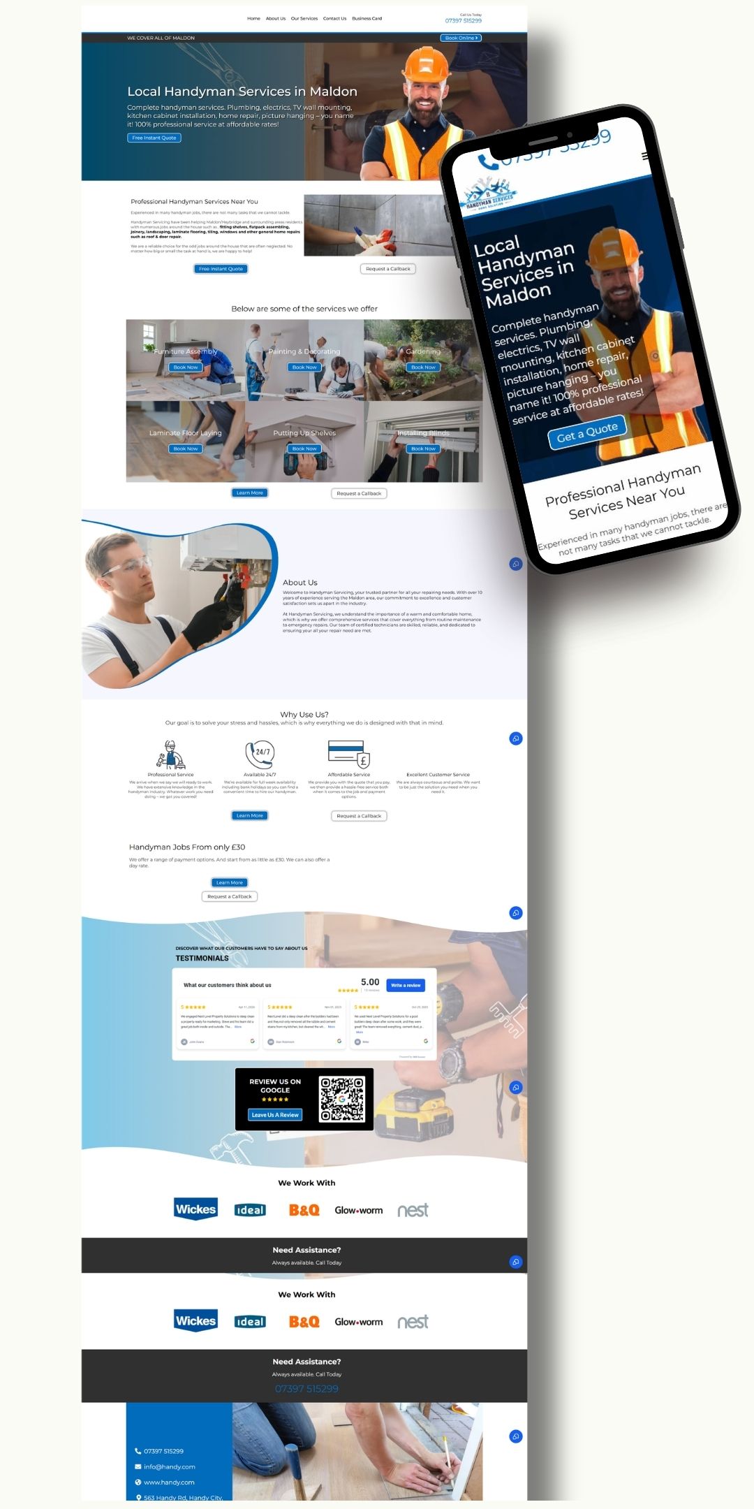 Handyman website