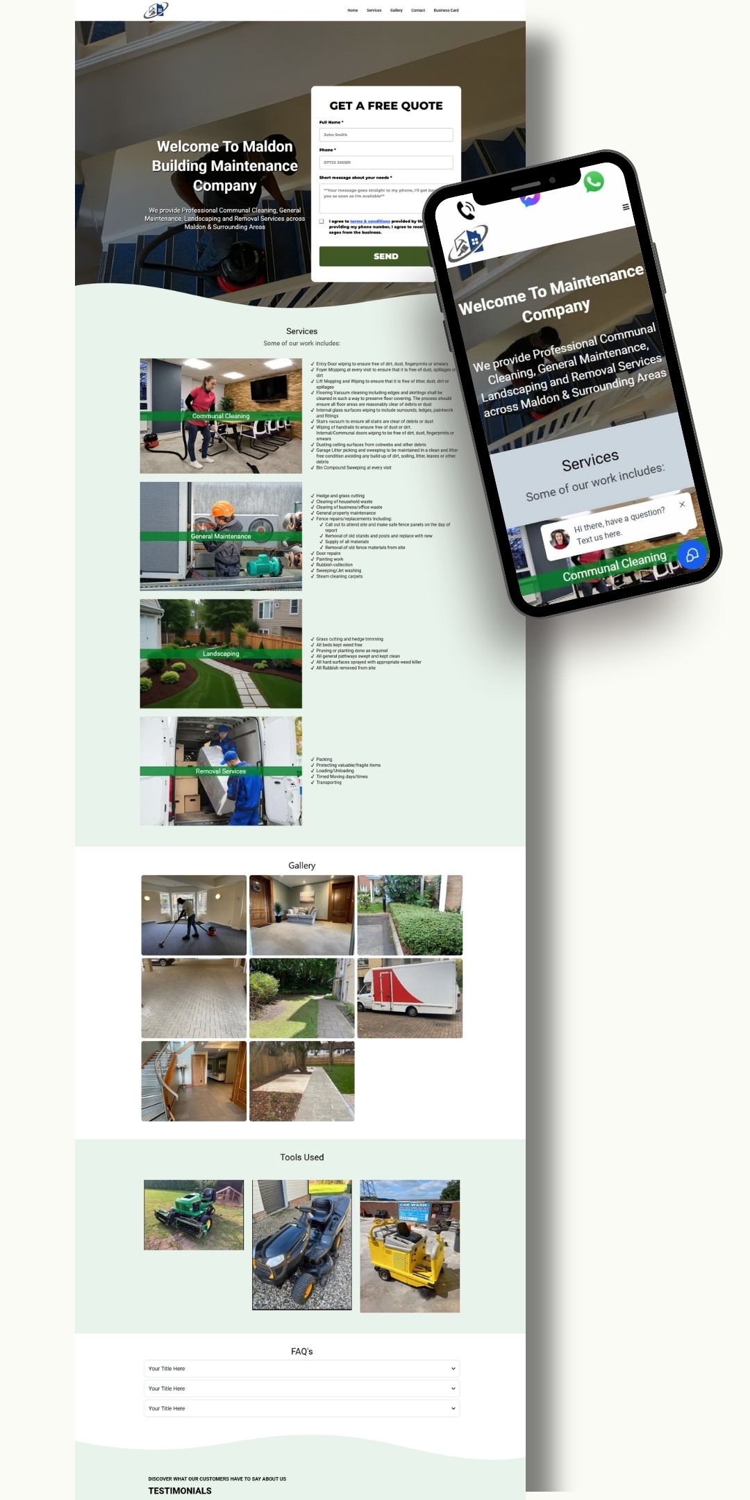 property maintenance business