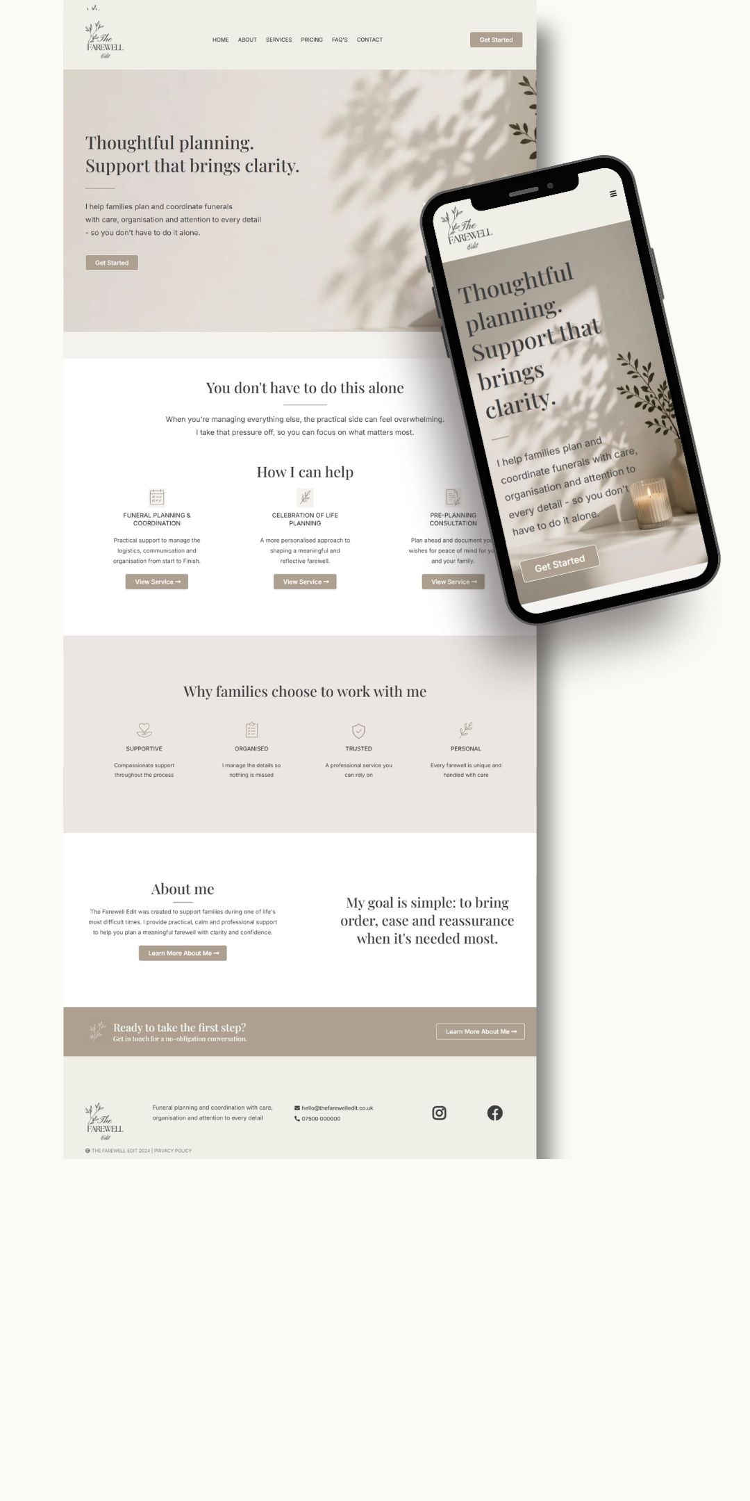Blinds Shutters website