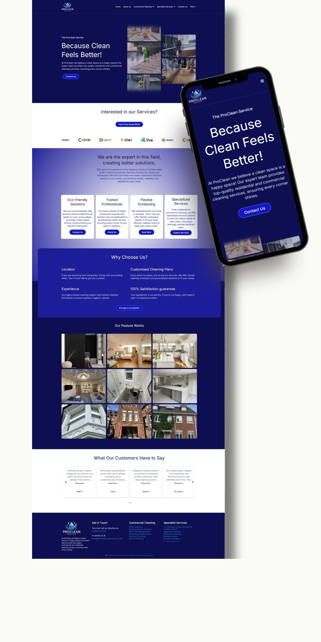 Blinds Shutters website