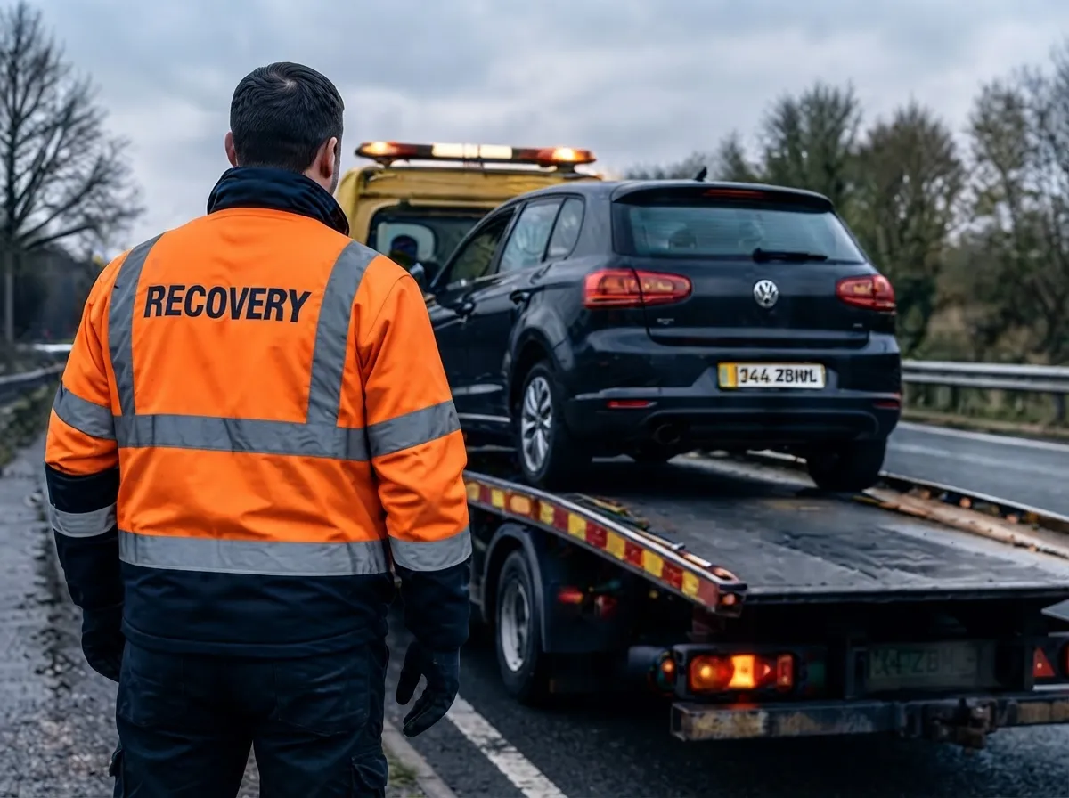 vehicle recover website design