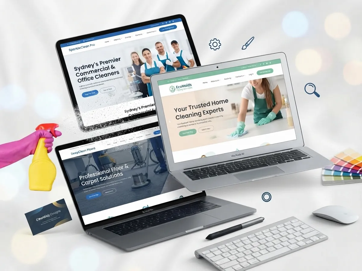 cleaning website designr 