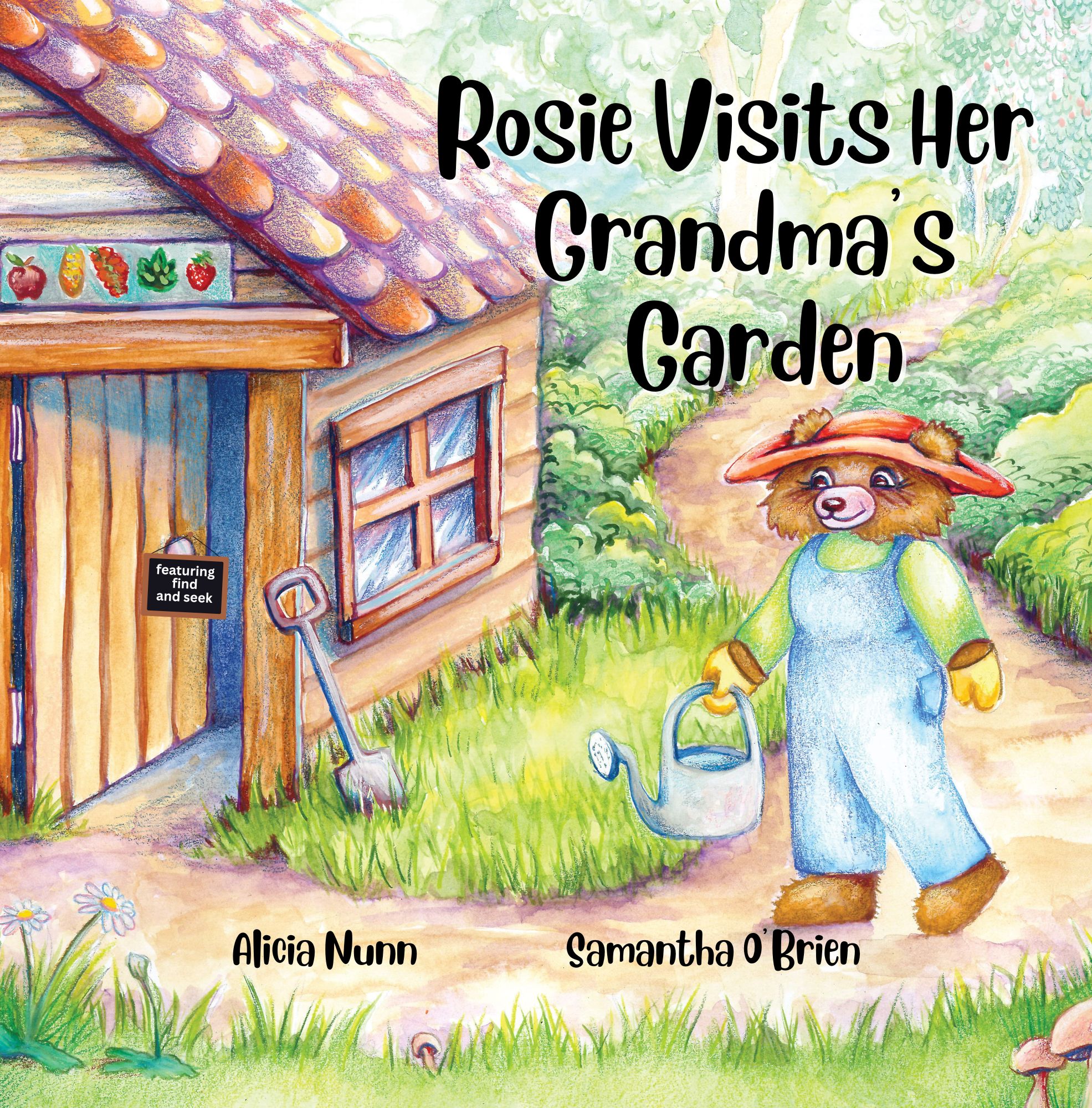 Rosie Visits Her Grandma's Garden