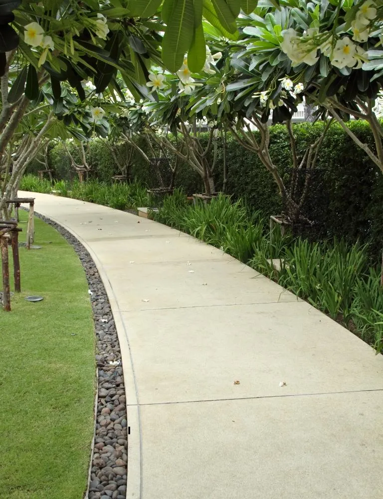 Homestead Concrete builds and installs pathways.