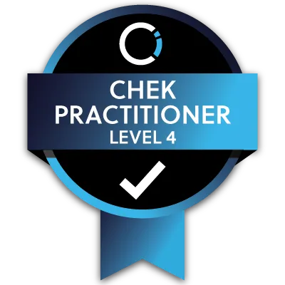 The Verified Chek Practitioner Level 4 Badge