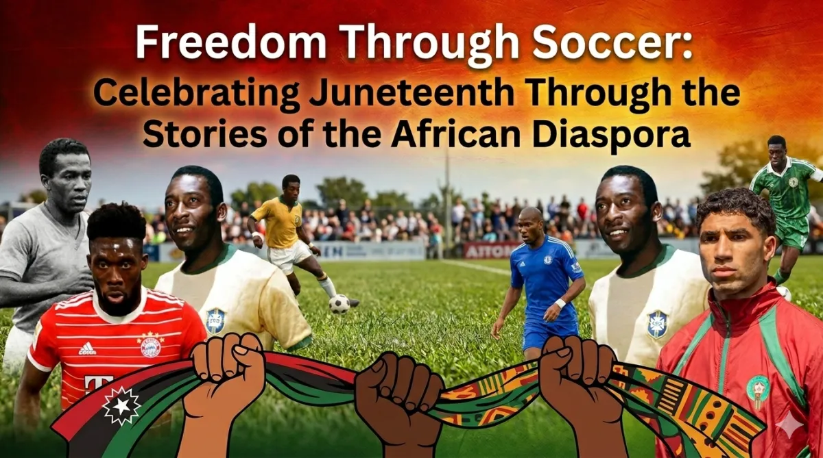Freedom Through Soccer: Celebrating Juneteenth Through the Stories of the African Diaspora