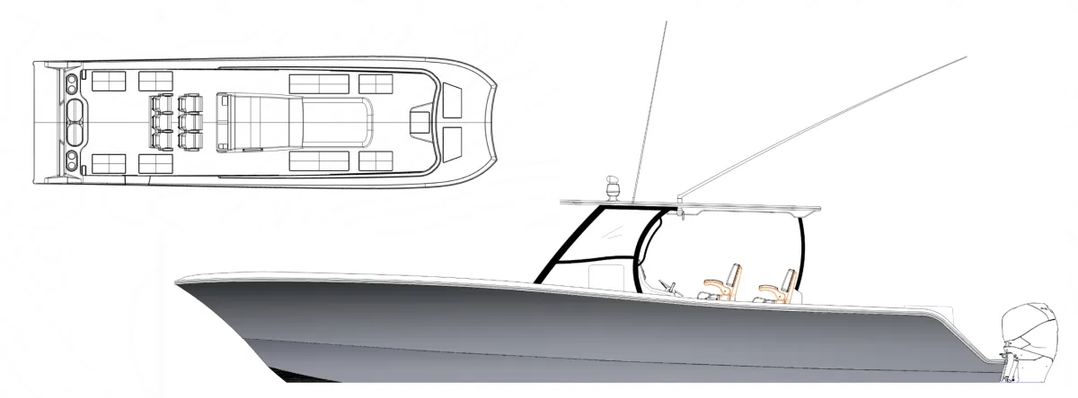 Front Runner 43 Catamaran