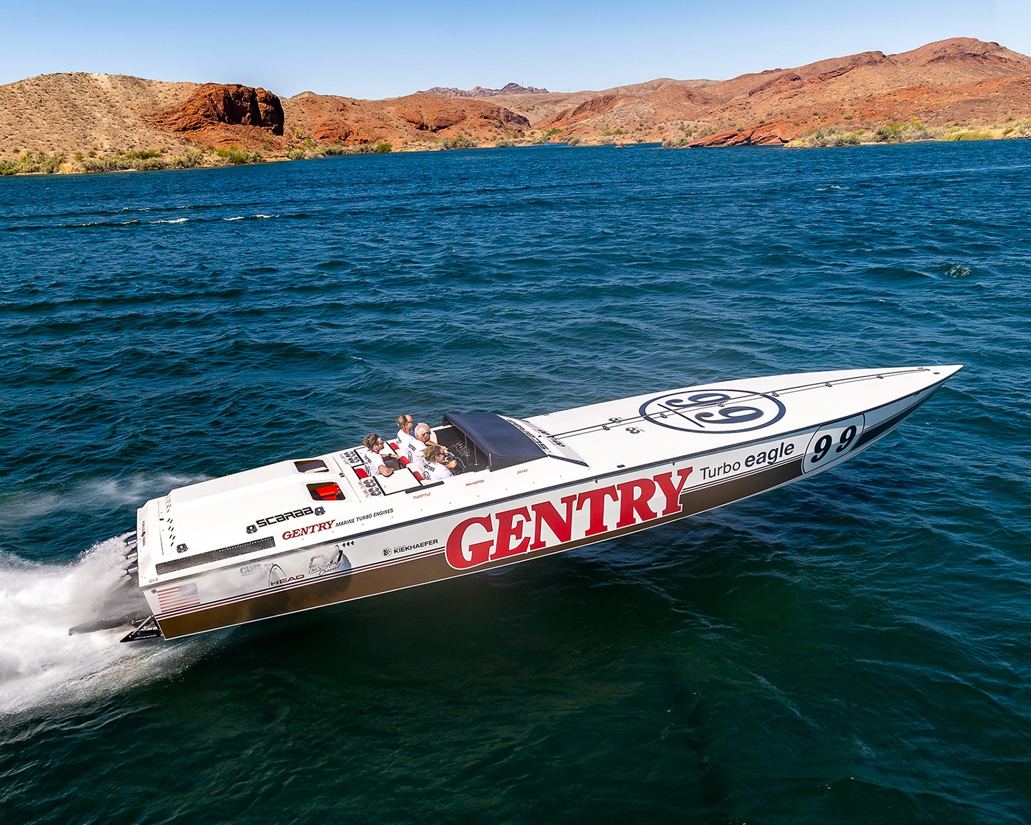 Tommy Chief Hostetter on the 1988 world championship powerboat