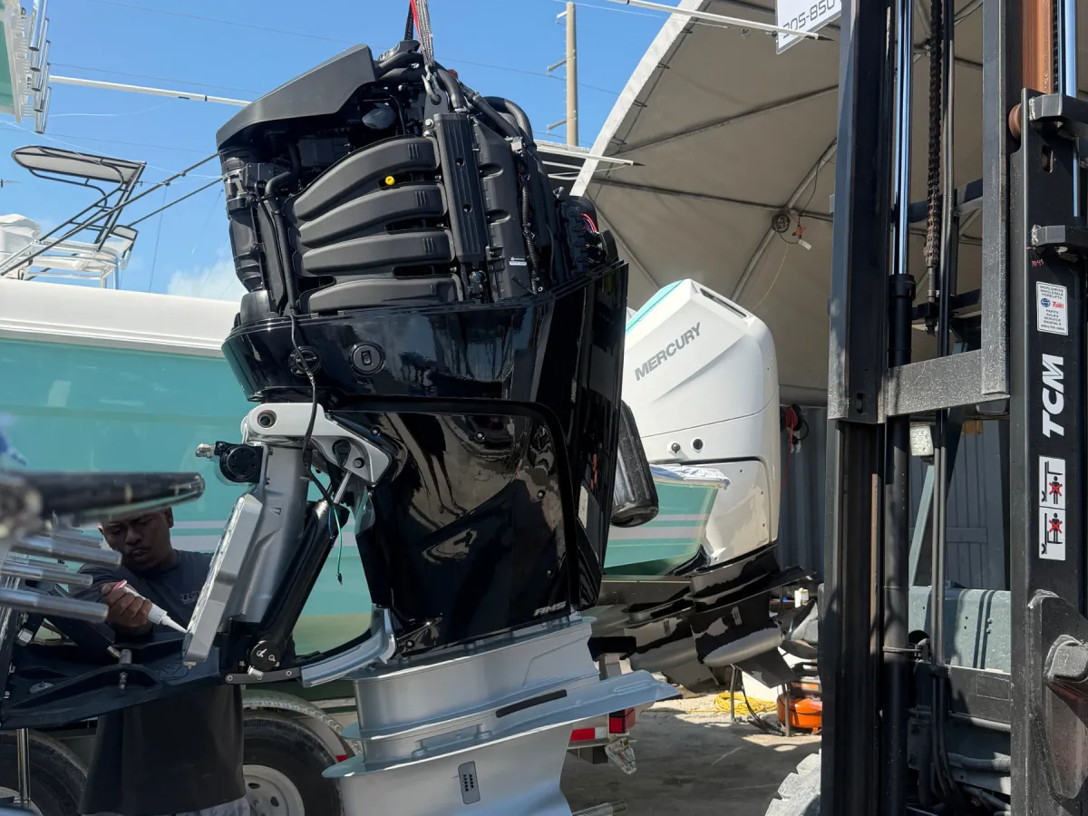 Mercury repower at BTH Marine 