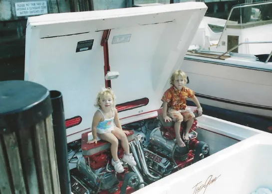 Blye and Atlantis Hofstetter on chief engines