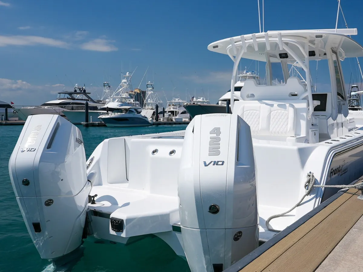 Front Runner 35 Catamaran at the Palm Beach Private Event