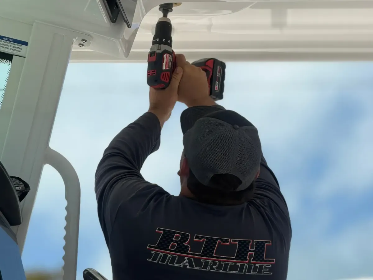 Boat customizations at BTH Marine