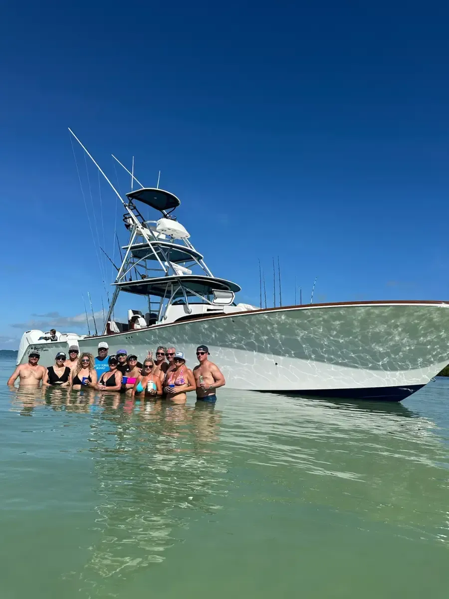 Sandbar trip on the Reel Authority