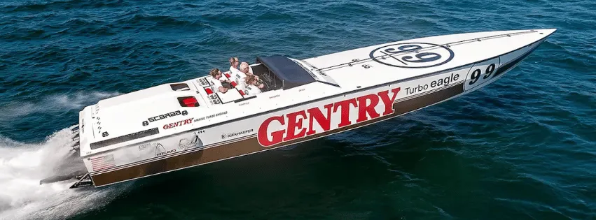 Tommy Chief Hostetter on the 1988 world championship powerboat