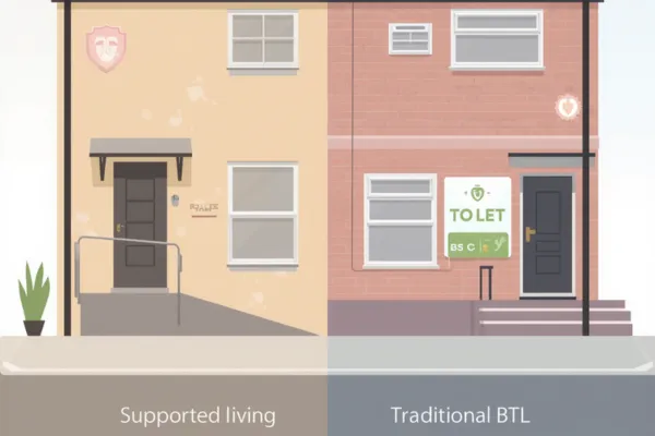 Supported Living vs Traditional BTL in 2026: A Side-by-Side Comparison