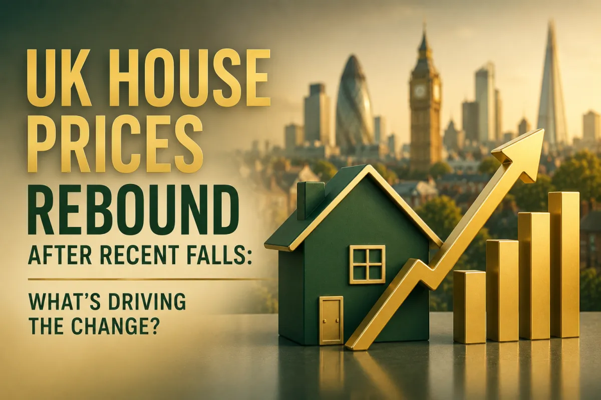 UK House Prices Rebound After Recent Falls: What’s Driving the Change?