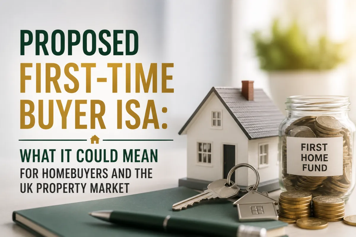 Proposed First-Time Buyer ISA: What It Could Mean for Homebuyers and the UK Property Market