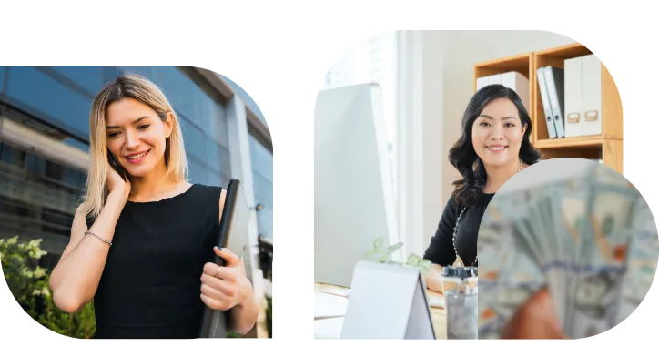 professional Premium Capital California  team member discussing funding options and readiness with a business owner