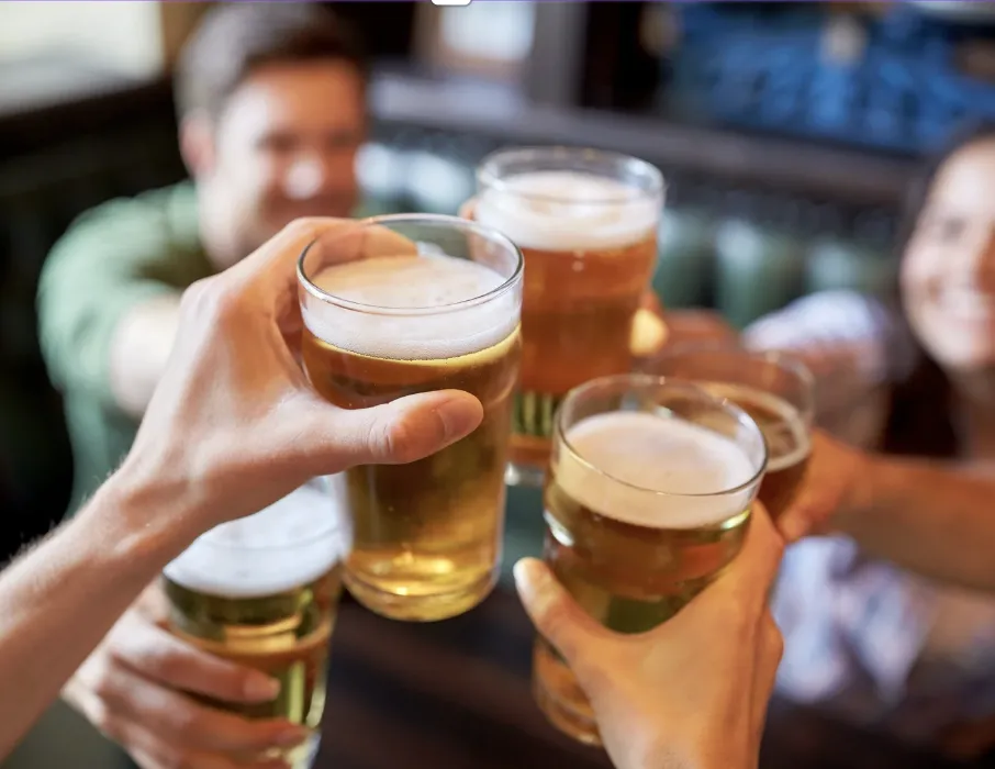 Cozy indoor bar with warm lighting at Gary's Olde Towne Tavern