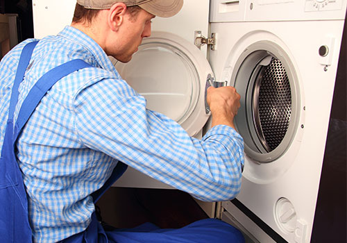 Washer repair service performed by certified appliance technician