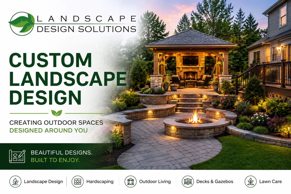 Custom Landscape Design in Columbus, Ohio: Creating an Outdoor Space Designed Around You