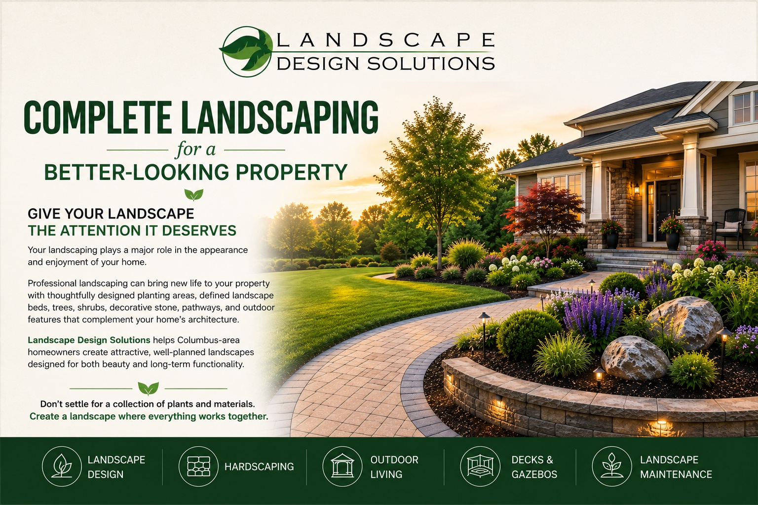Transform Your Property with Professional Landscaping in Columbus, Ohio