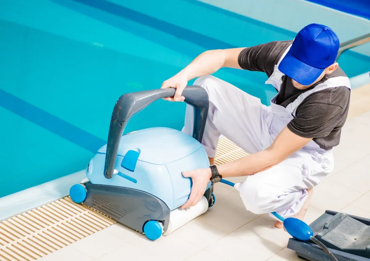 Minor Pool Repairs — Titusville equipment pad — Knight Institutes, LLC