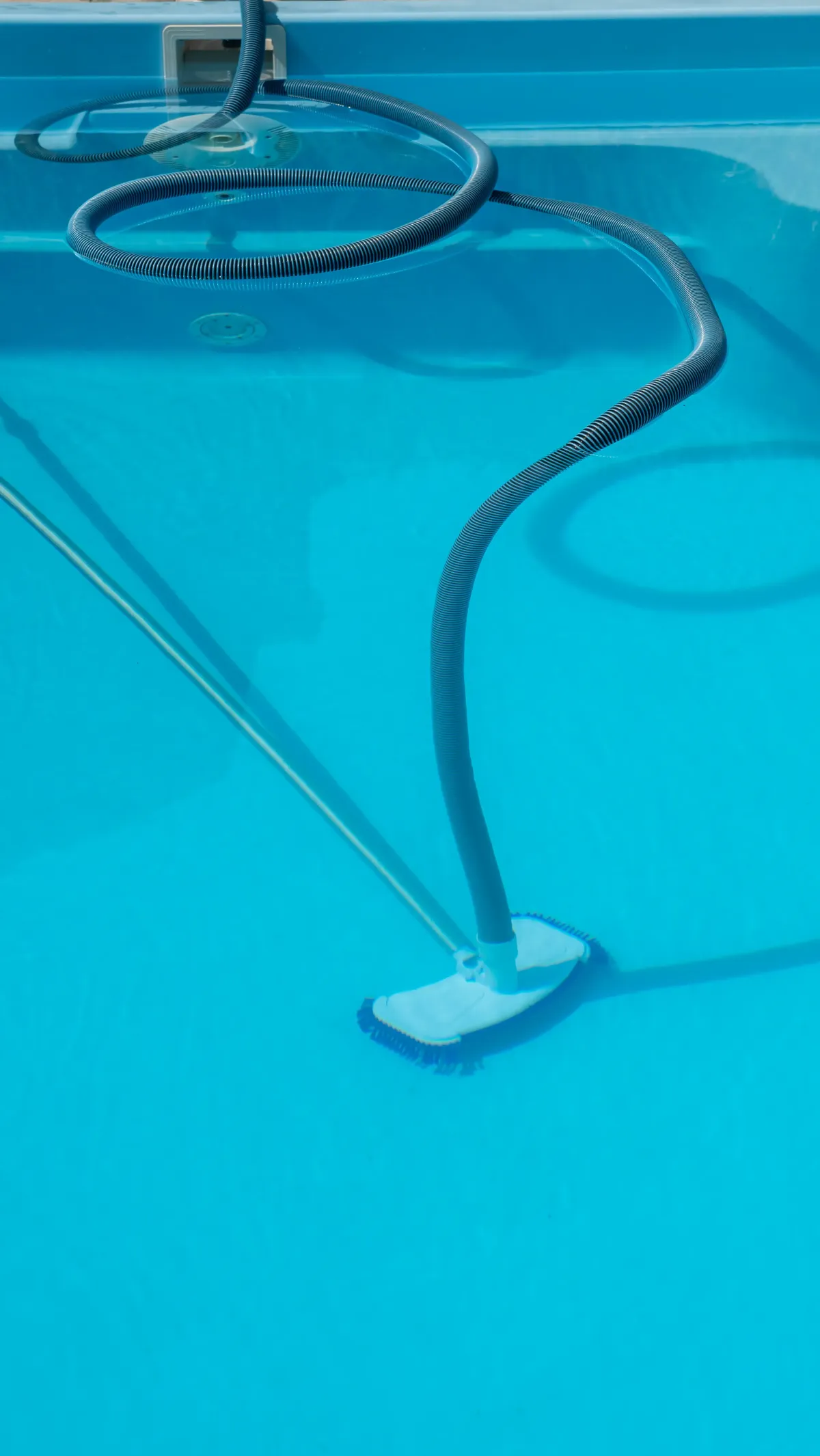 Pool Service Brevard County FL — technician testing water — Knight Institutes, LLC
