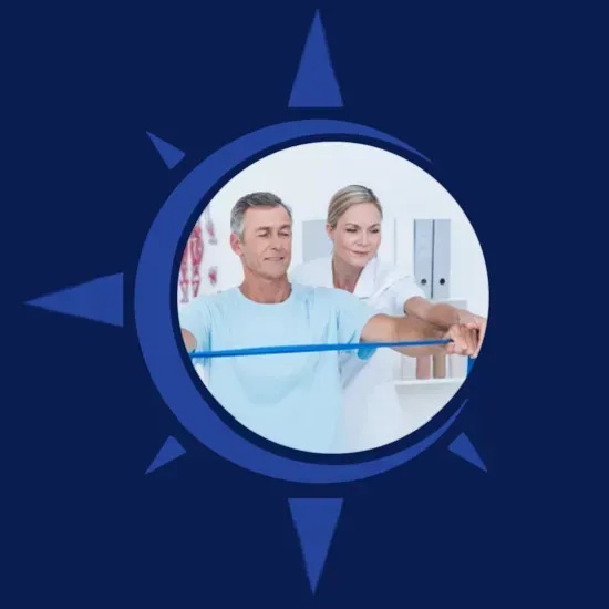 Invest in Your Health Compass Graphic