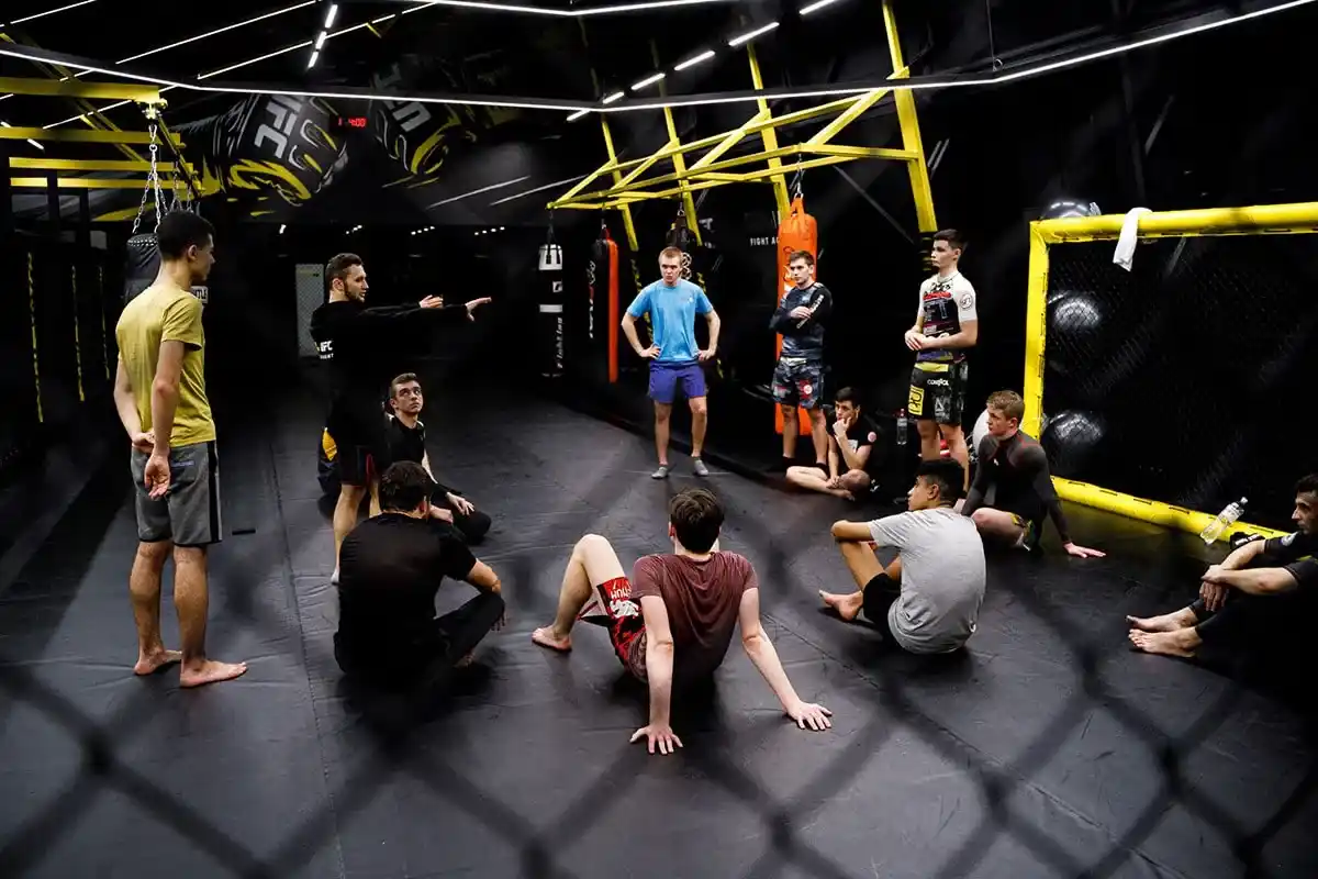 Martial arts cardio training at Burke's Martial Arts
