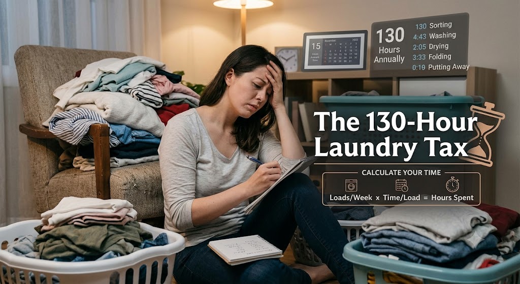 The 130-Hour Laundry Tax | Calculate How Much Time Laundry Costs You