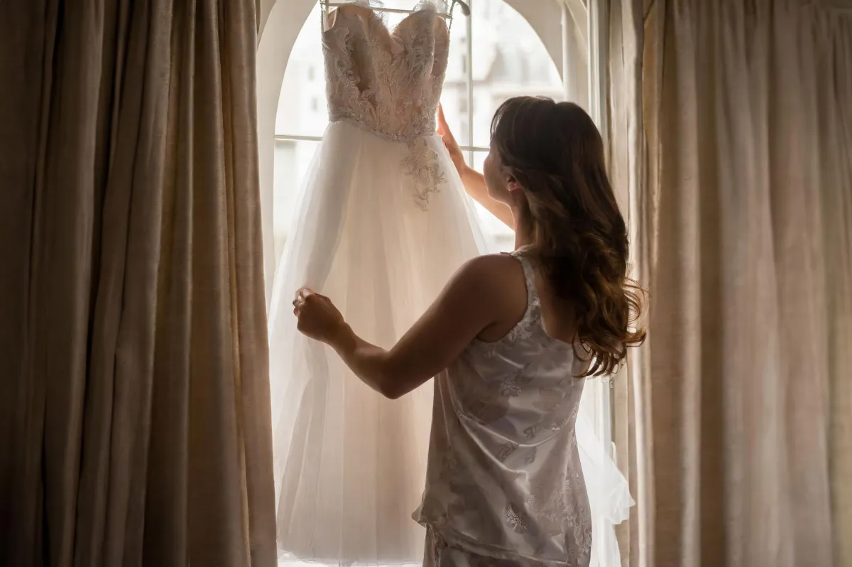 Does a Wedding Gown Need to Be Sealed to Stay White?