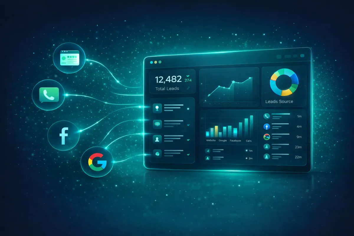 Lead Source Dashboard Image