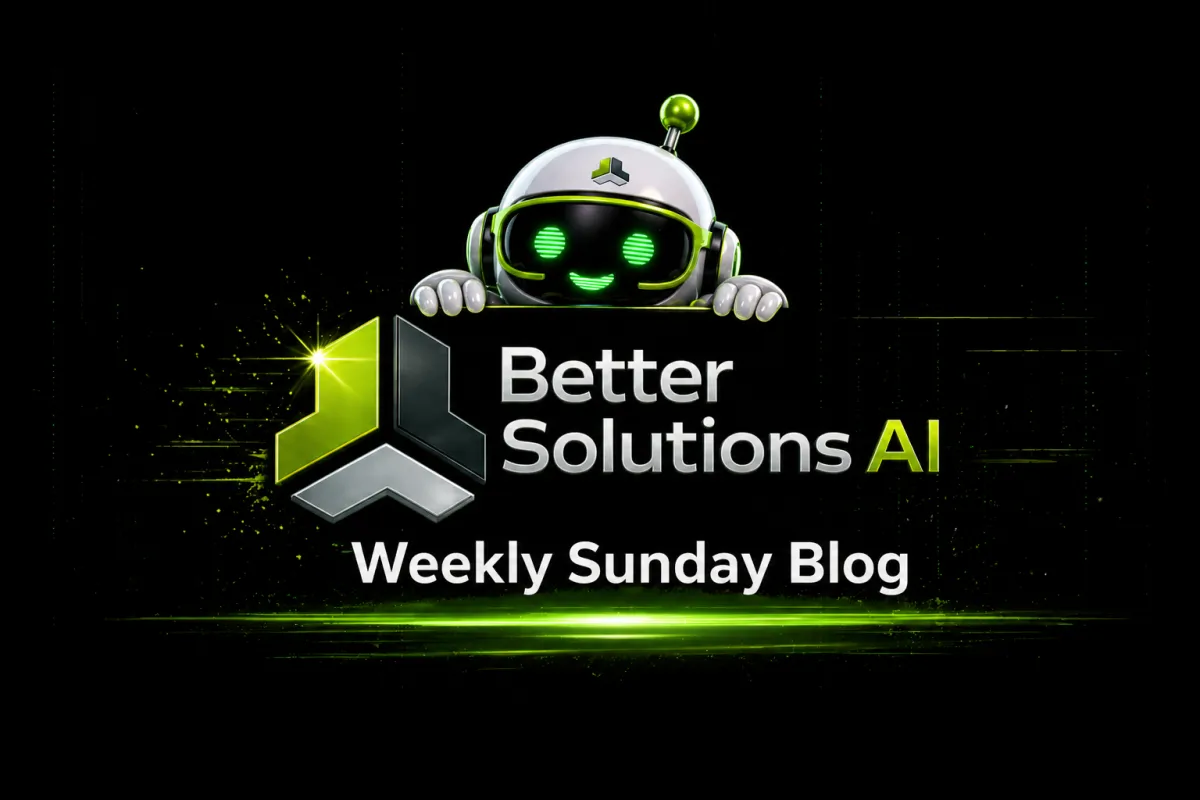 Better Solutions AI Weekly Sunday Blog about the 5-minute response rule and why fast response time increases bookings