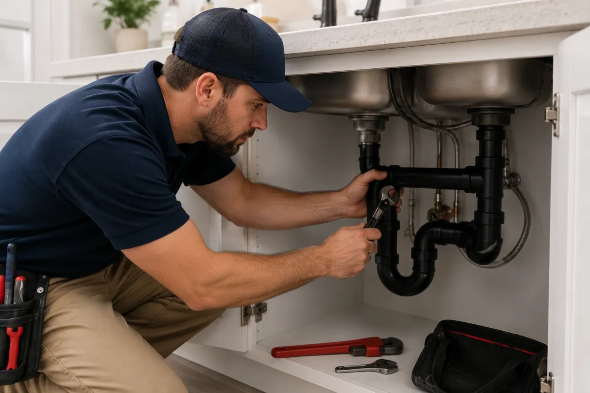 Plumbing Website Demo Screenshot