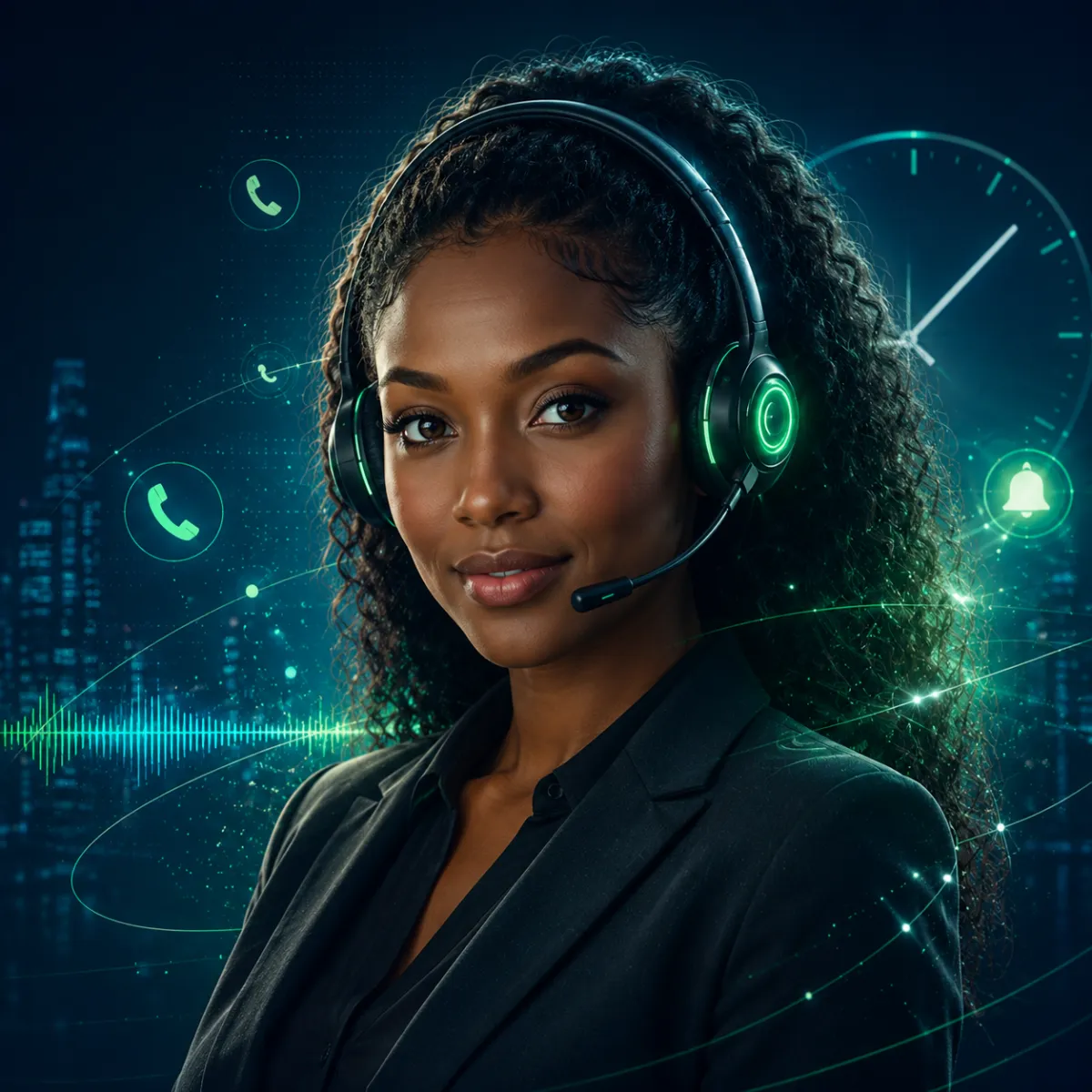 AI Receptionist Mobile Mockup Pest Control