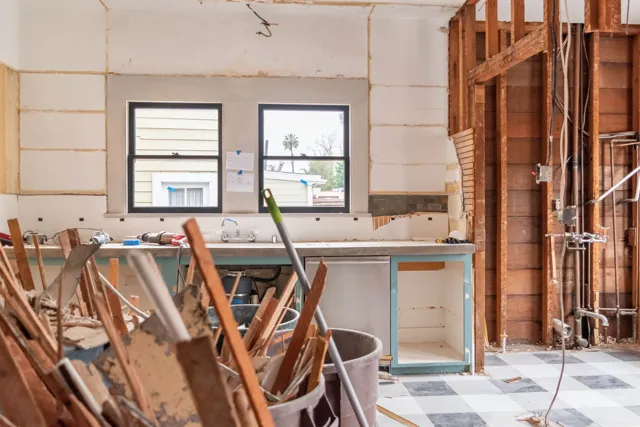 Kitchen demolition and gut-out in Wilmington DE