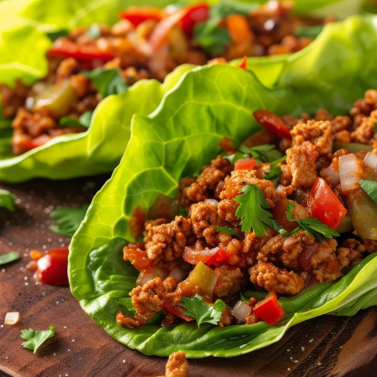 Turkey Lettuce Wraps