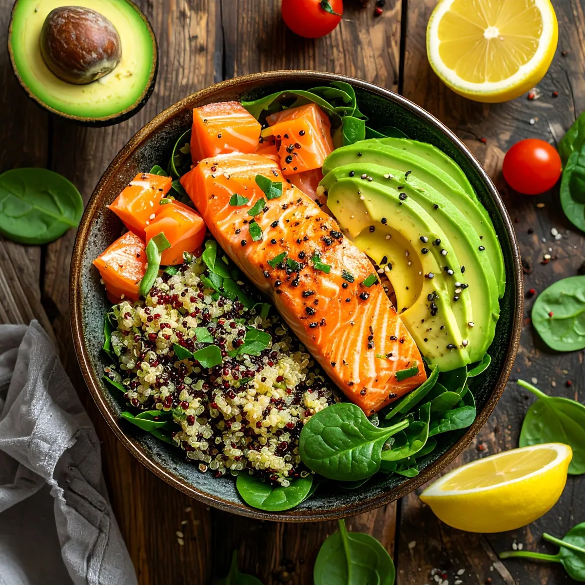 Salmon Power Bowl