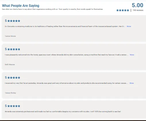 woman with phone headset looking at a computer