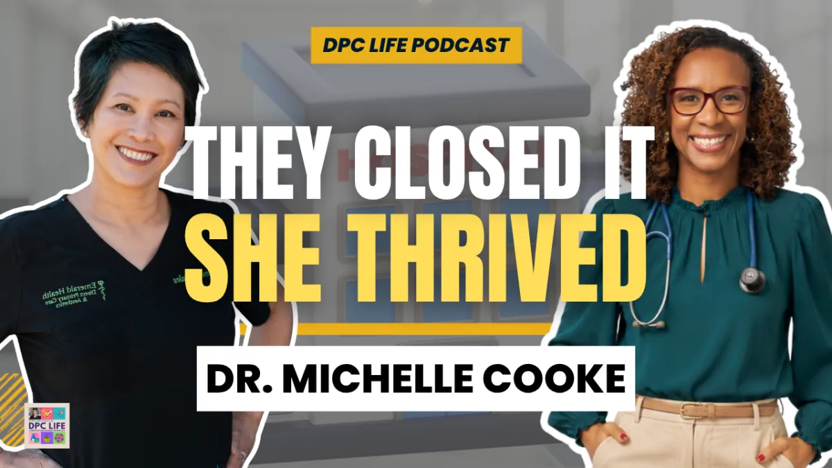 Episode 46 - Shoved Into DPC: Her Corporate System Closed While Fully Booked