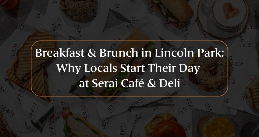 Breakfast or brunch spread at Serai